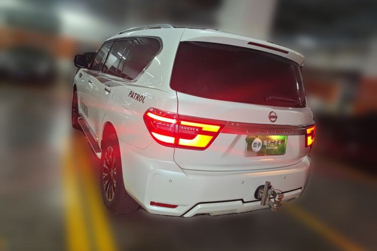 Used Nissan Patrol 2020 Y62 4.0 XE Middle East Rear Left 45 Deg