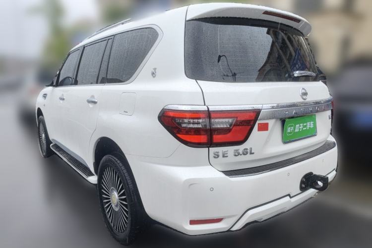 Used Nissan Patrol 2020 Y62 4.0 XE Middle East Rear Left 45 Deg