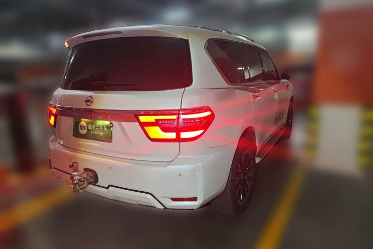 Used Nissan Patrol 2020 Y62 4.0 XE Middle East Rear Right 45 Deg