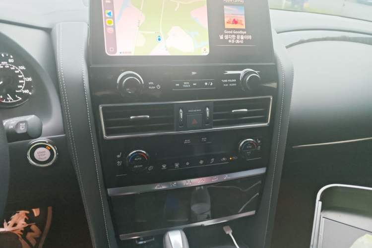 Used Nissan Patrol 2023 ARMADA 5.6L Invincible Fleet Flagship Edition Audio And AC Panel