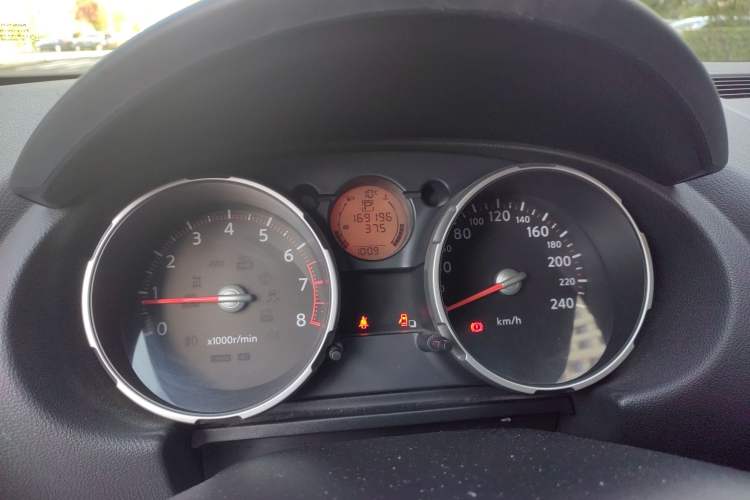 Used Nissan Qashqai 2008 20X LE CVT 2WD Odometer Close Up