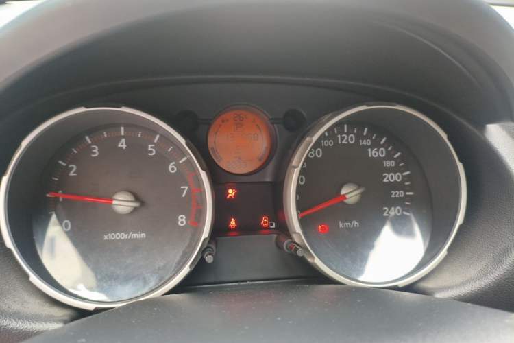 Used Nissan Qashqai 2008 20X LE CVT 2WD Odometer Close Up