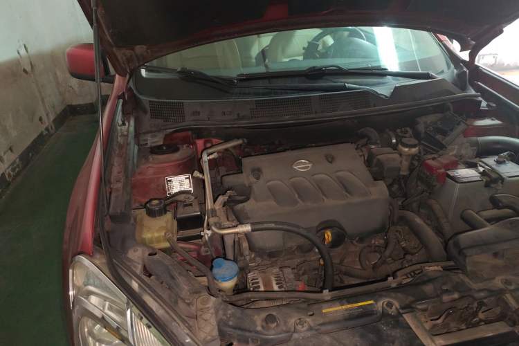 Used Nissan Qashqai 2008 20X LE CVT 2WD Engine Bay Right