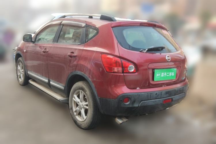 Used Nissan Qashqai 2010 20S Fire CVT 2WD Rear Left 45 Deg