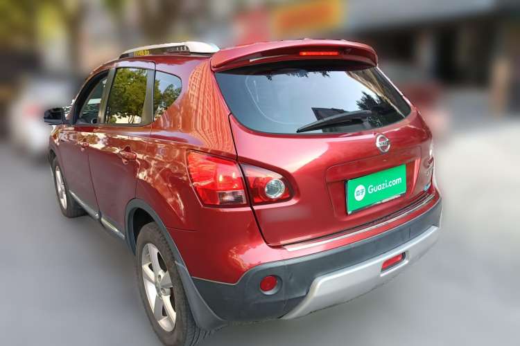 Used Nissan Qashqai 2010 20XFOUR Dragon CVT 4WD Rear Left 45 Deg