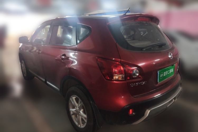 Used Nissan Qashqai 2010 20S Fire CVT 2WD Rear Left 45 Deg