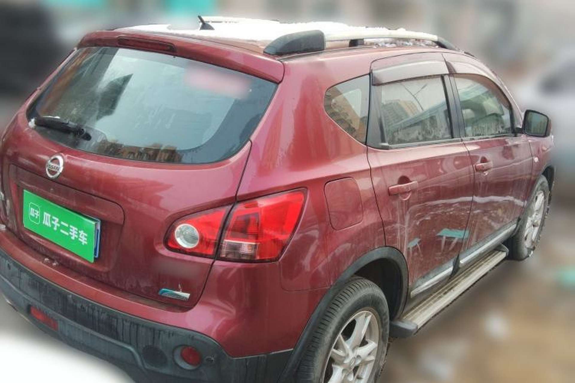 Used Nissan Qashqai 2010 20S Fire CVT 2WD Rear Right 45 Deg
