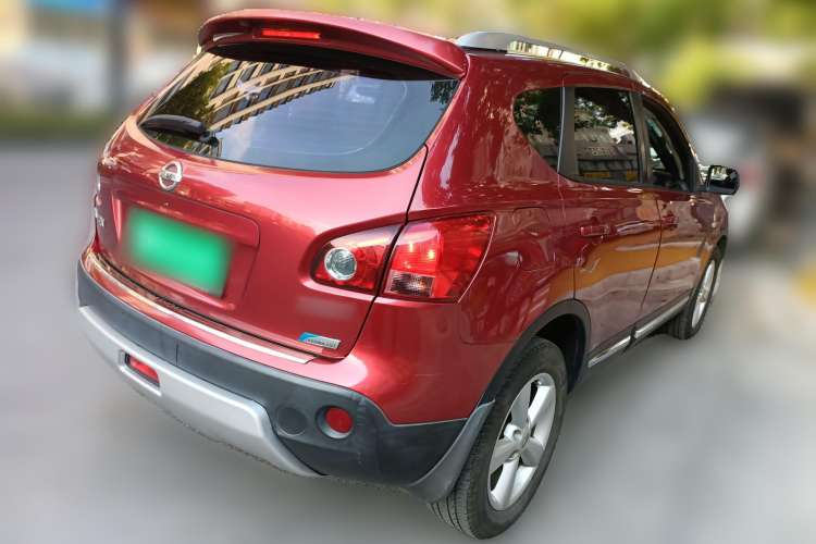 Used Nissan Qashqai 2010 20XFOUR Dragon CVT 4WD Rear Right 45 Deg
