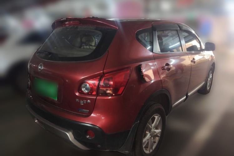 Used Nissan Qashqai 2010 20S Fire CVT 2WD Rear Right 45 Deg