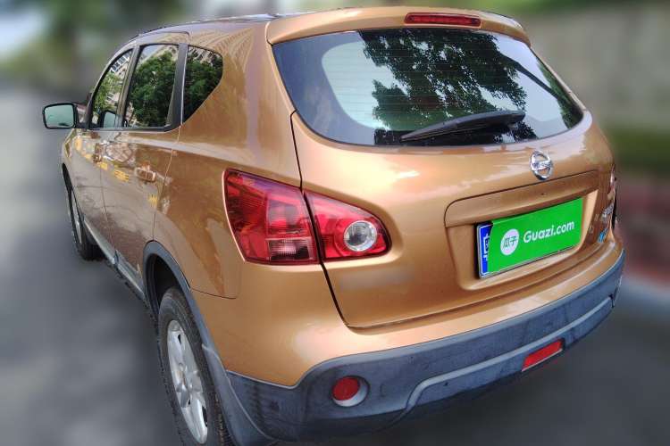 Used Nissan Qashqai 2011 2.0 XL Fire CVT 2WD Rear Left 45 Deg