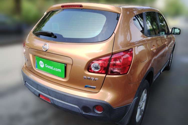 Used Nissan Qashqai 2011 2.0 XL Fire CVT 2WD Rear Right 45 Deg