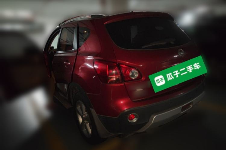 Used Nissan Qashqai 2011 2.0 XV Lea CVT 2WD Rear Left 45 Deg