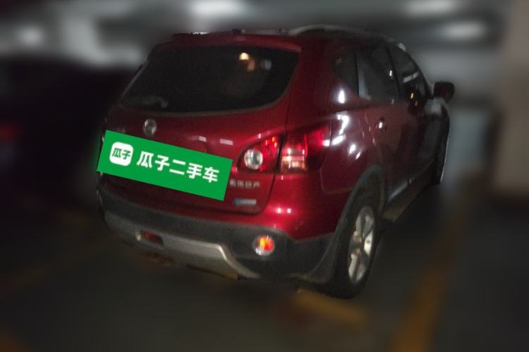 Used Nissan Qashqai 2011 2.0 XV Lea CVT 2WD Rear Right 45 Deg
