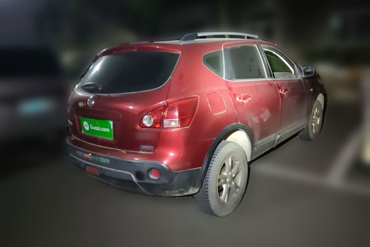 Used Nissan Qashqai 2011 2.0 XL Fire CVT 2WD Rear Right 45 Deg
