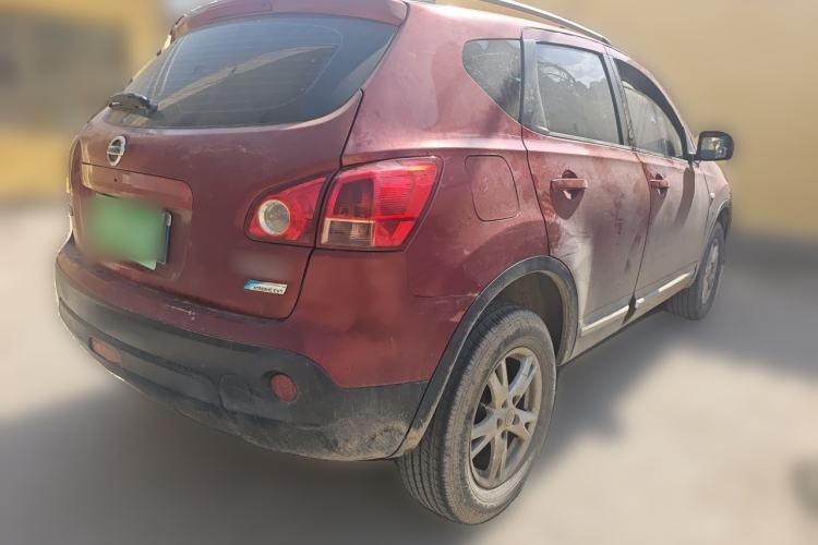 Used Nissan Qashqai 2011 2.0 XL Fire CVT 2WD Rear Right 45 Deg