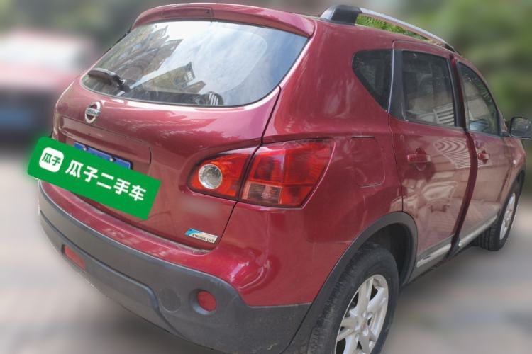 Used Nissan Qashqai 2011 2.0 XL Fire CVT 2WD Rear Right 45 Deg