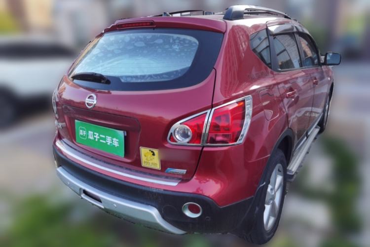 Used Nissan Qashqai 2011 2.0 XV Lea CVT 2WD Rear Right 45 Deg