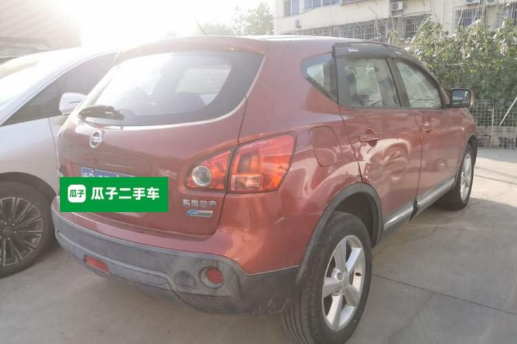 Used Nissan Qashqai 2011 2.0 XV Lea CVT 2WD Rear Right 45 Deg