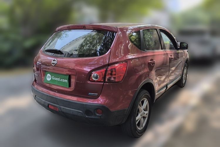 Used Nissan Qashqai 2011 2.0 XL Fire CVT 2WD Rear Right 45 Deg