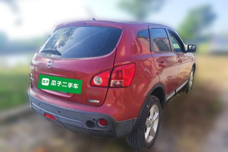 Used Nissan Qashqai 2011 2.0 XV Lea CVT 2WD Rear Right 45 Deg