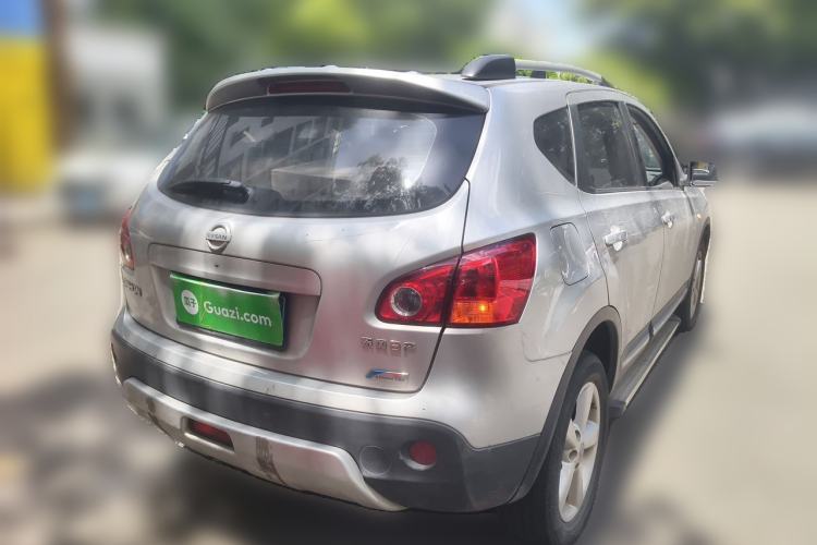 Used Nissan Qashqai 2011 2.0 XV Lea CVT 2WD Rear Right 45 Deg