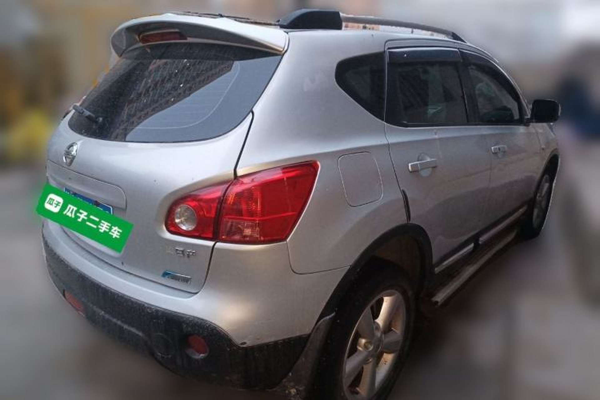 Used Nissan Qashqai 2011 2.0 XV Lea CVT 2WD Rear Right 45 Deg