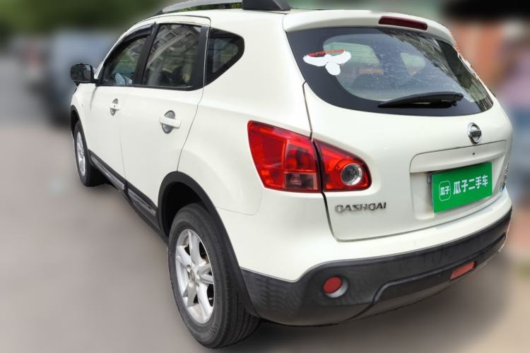 Used Nissan Qashqai 2011 2.0 XL Fire CVT 2WD Rear Left 45 Deg