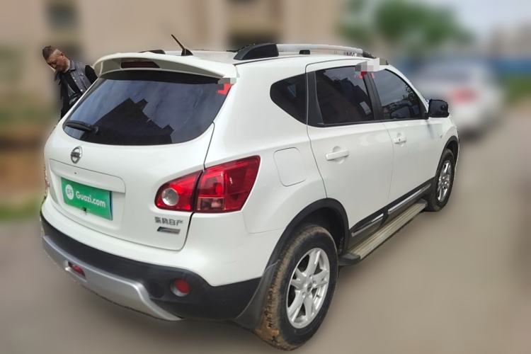 Used Nissan Qashqai 2011 2.0 XV Lea CVT 2WD Rear Right 45 Deg