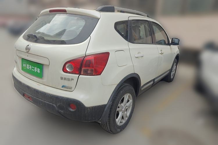 Used Nissan Qashqai 2011 2.0 XL Fire CVT 2WD Rear Right 45 Deg