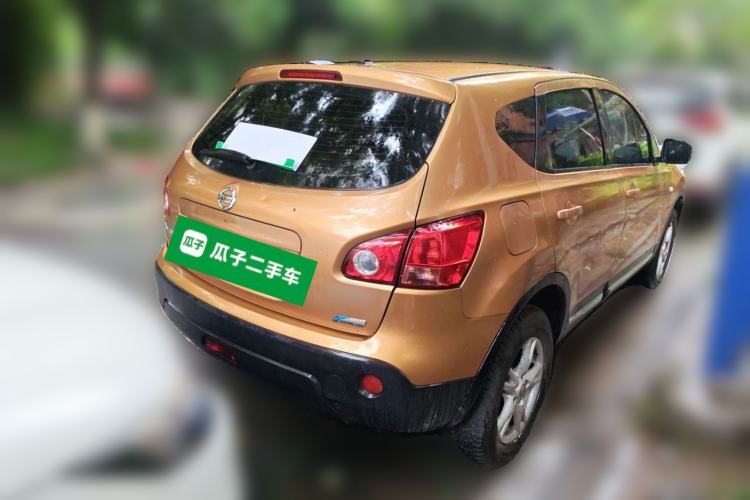 Used Nissan Qashqai 2011 2.0 XL Fire CVT 2WD Rear Right 45 Deg