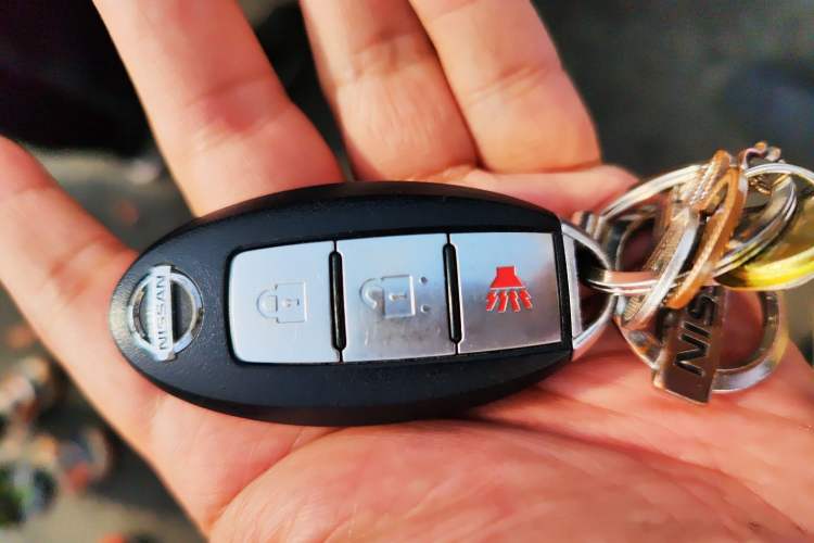 Used Nissan Qashqai 2012 2.0 XV LE CVT 2WD Vehicle Key