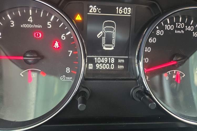 Used Nissan Qashqai 2012 2.0 XL Fire 6MT 2WD Odometer Close Up