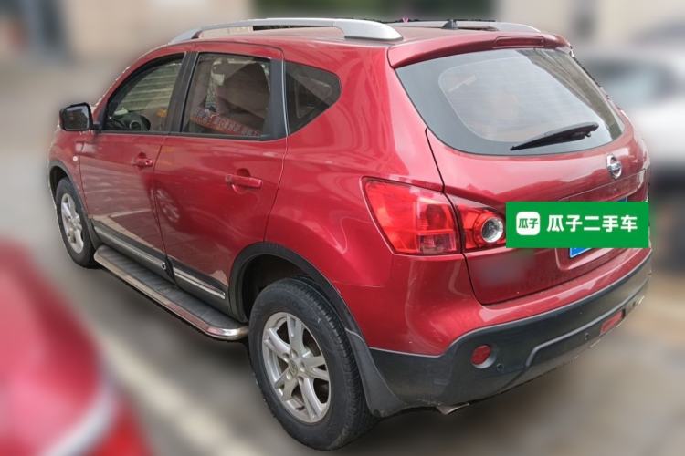 Used Nissan Qashqai 2012 2.0 XL Fire CVT 2WD Rear Left 45 Deg