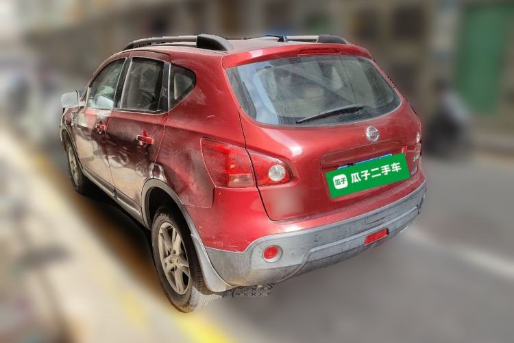 Used Nissan Qashqai 2012 2.0 XL Fire CVT 2WD Rear Left 45 Deg