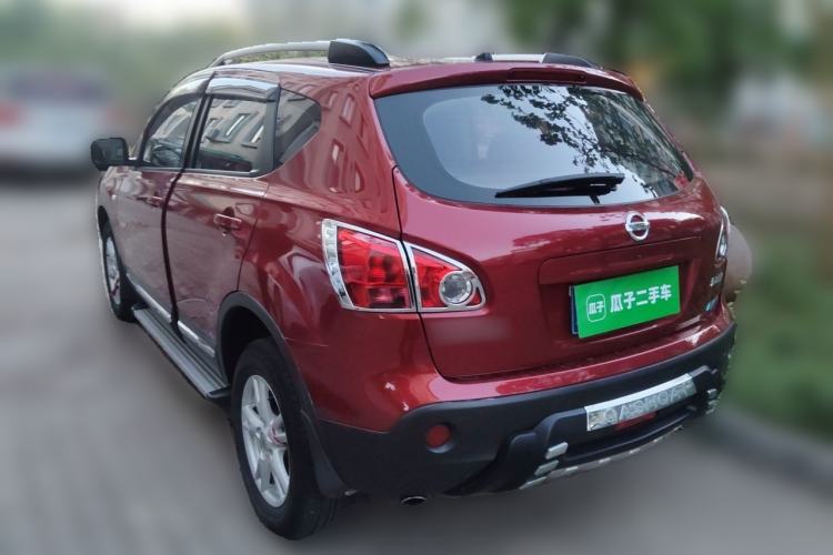 Used Nissan Qashqai 2012 2.0 XL Fire CVT 2WD Rear Left 45 Deg