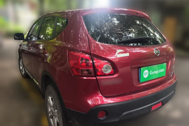 Used Nissan Qashqai 2012 2.0 XL Fire CVT 2WD Rear Left 45 Deg