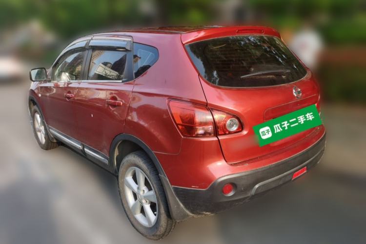 Used Nissan Qashqai 2012 2.0 XV LE CVT 2WD Rear Left 45 Deg