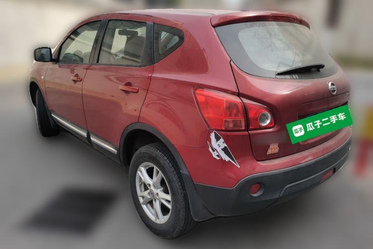 Used Nissan Qashqai 2012 2.0 XL Fire CVT 2WD Rear Left 45 Deg