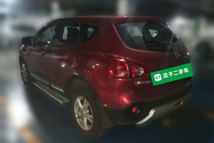 Used Nissan Qashqai 2012 2.0 XL Fire CVT 2WD Rear Left 45 Deg