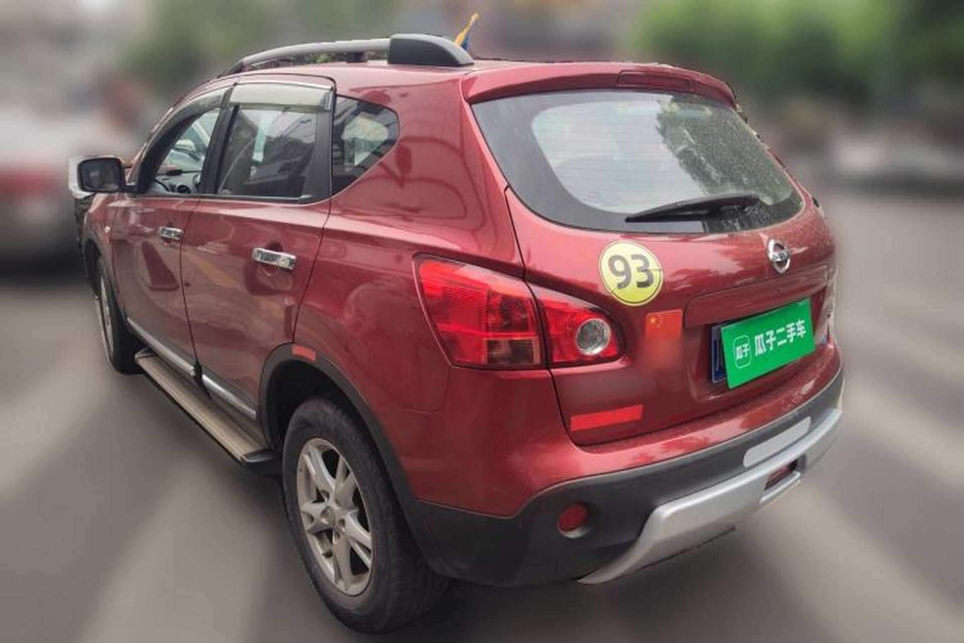 Used Nissan Qashqai 2012 2.0 XL Fire CVT 2WD Rear Left 45 Deg