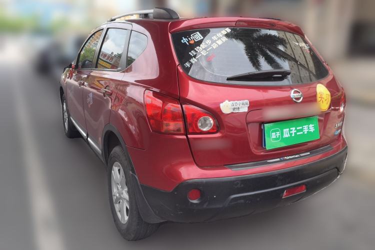 Used Nissan Qashqai 2012 2.0 XL Fire CVT 2WD Rear Left 45 Deg