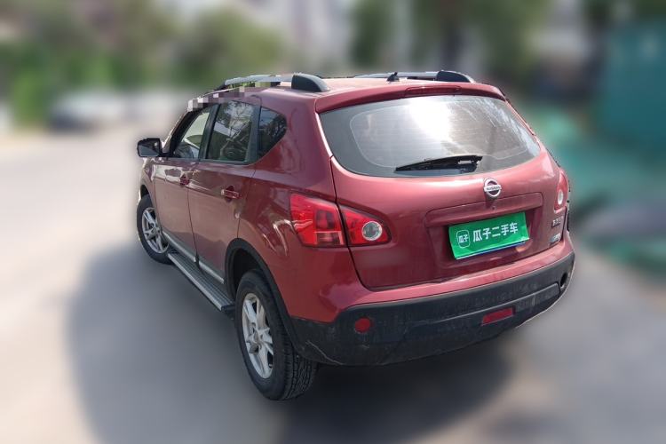 Used Nissan Qashqai 2012 2.0 XL Fire CVT 2WD Rear Left 45 Deg