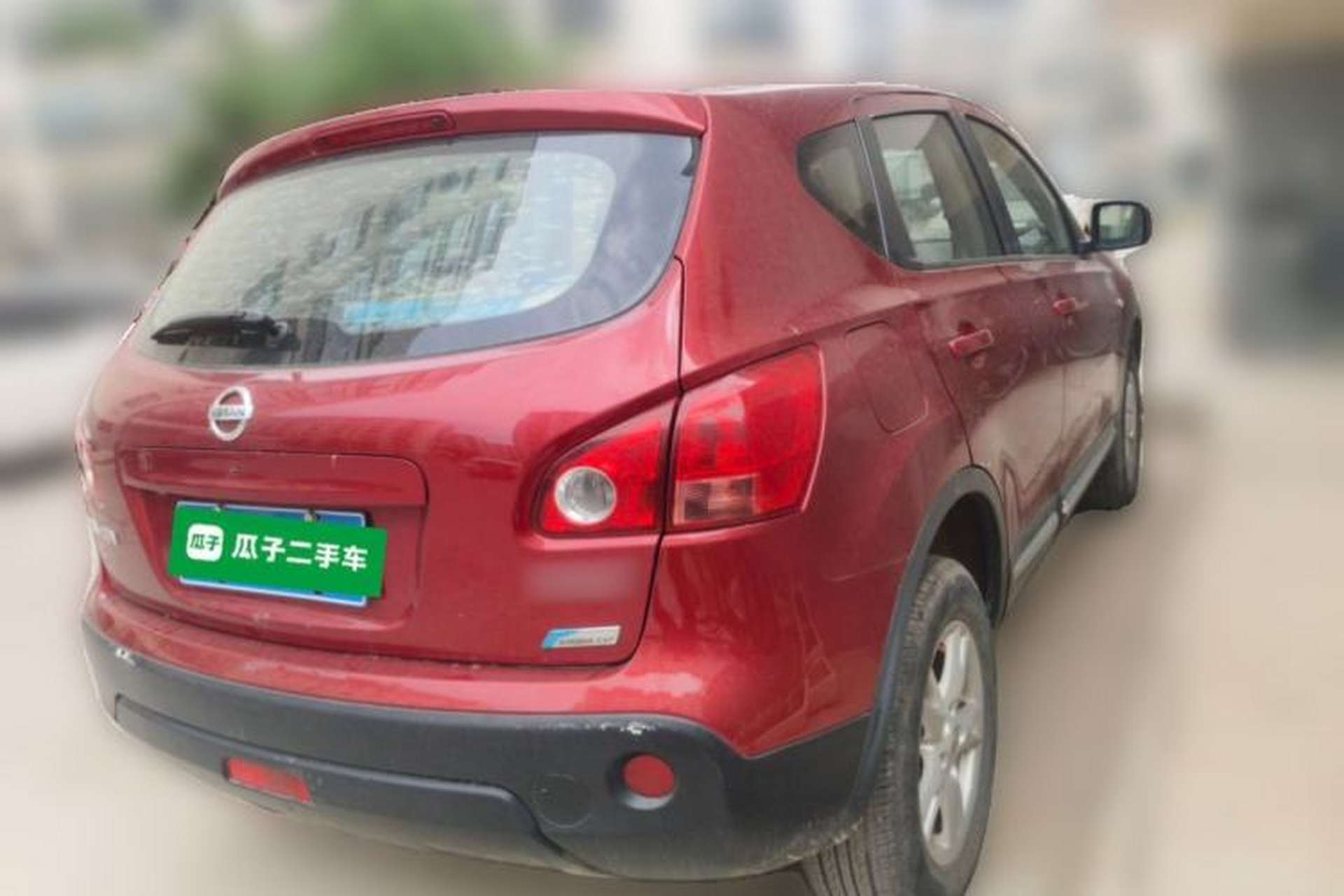 Used Nissan Qashqai 2012 2.0 XL Fire CVT 2WD Rear Right 45 Deg