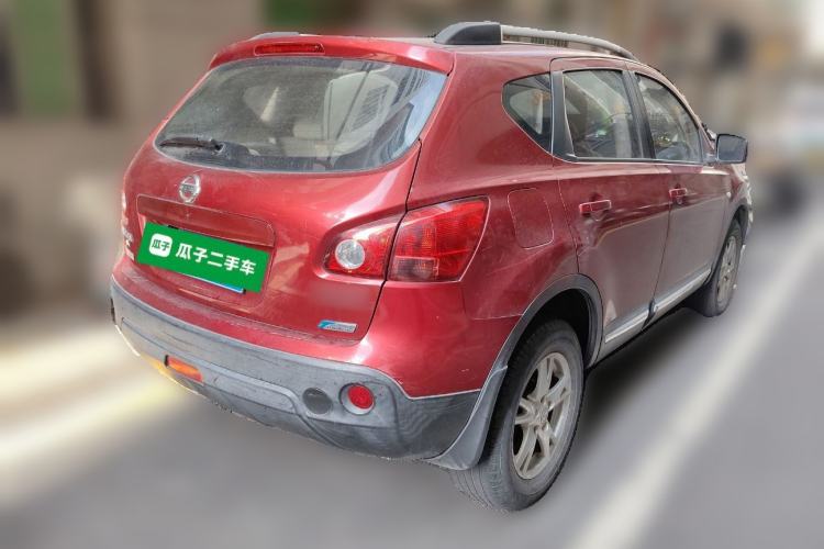 Used Nissan Qashqai 2012 2.0 XL Fire CVT 2WD Rear Right 45 Deg