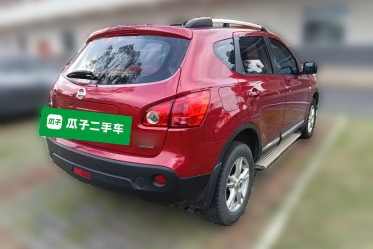 Used Nissan Qashqai 2012 2.0 XL Fire CVT 2WD Rear Right 45 Deg