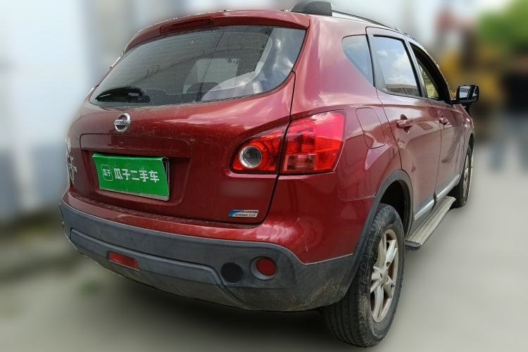 Used Nissan Qashqai 2012 2.0 XL Fire CVT 2WD Rear Right 45 Deg