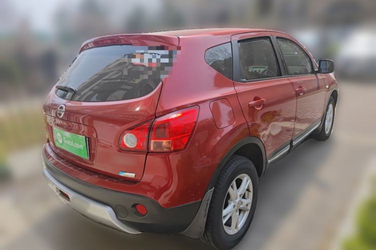 Used Nissan Qashqai 2012 2.0 XL Fire CVT 2WD Rear Right 45 Deg
