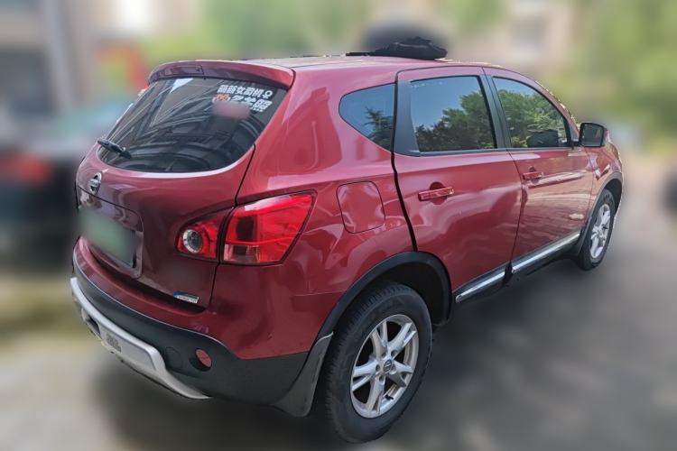 Used Nissan Qashqai 2012 2.0 XL Fire CVT 2WD Rear Right 45 Deg