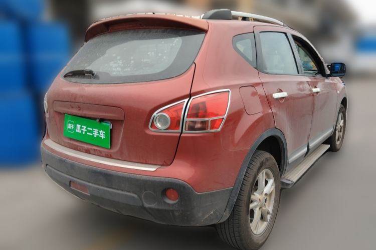 Used Nissan Qashqai 2012 2.0 XL Fire CVT 2WD Rear Right 45 Deg
