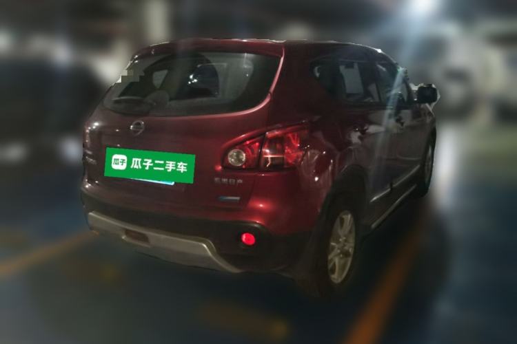 Used Nissan Qashqai 2012 2.0 XL Fire CVT 2WD Rear Right 45 Deg